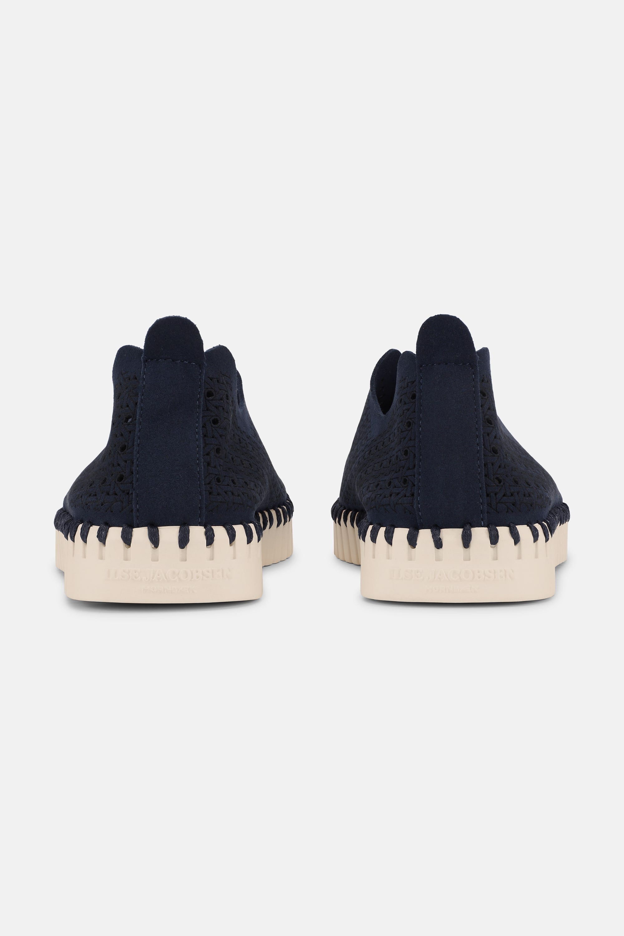 Tulip Sko - Dark Indigo Pearled Ivory